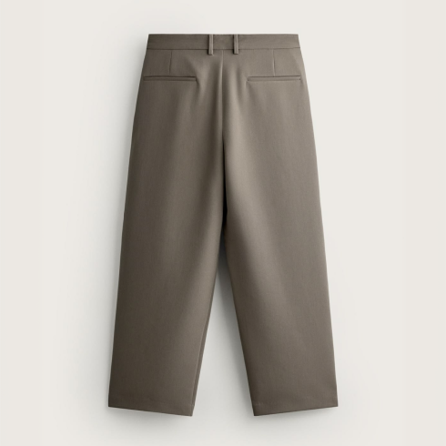 Relaxed Wool Trousers